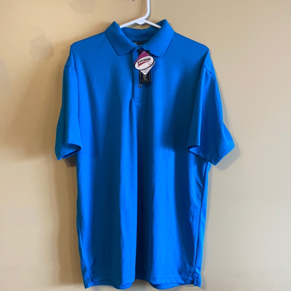 Blue generation men’s polo